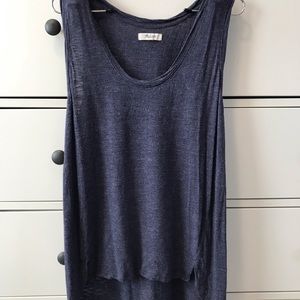 Gently Worn Madewell Navy Tank Top